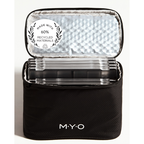 eyeshadow palette travel bag
