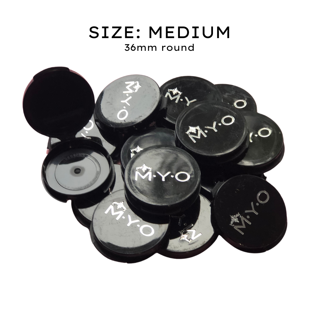 Black &amp; Silver MYO Pods (set of 20)