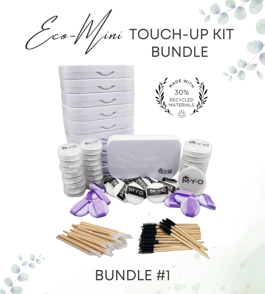 10 Eco-Mini Touch-Up Kit Bundle - savings of 50% off !!