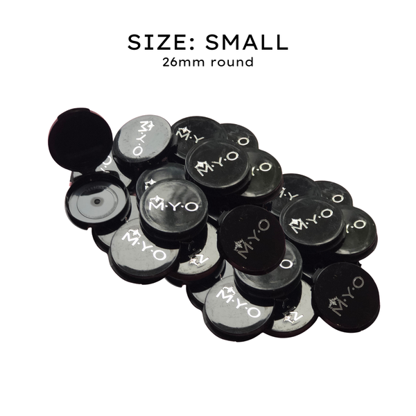 Black & Silver MYO Pods (set of 40)
