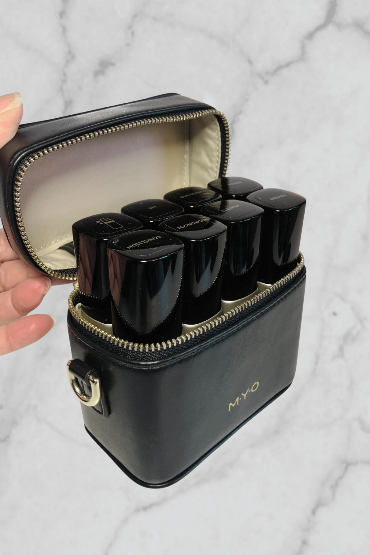 Luxe Mini Makeup Bag & Cross Body Bag Luxe Mini Makeup Bag & Cross Body Bag