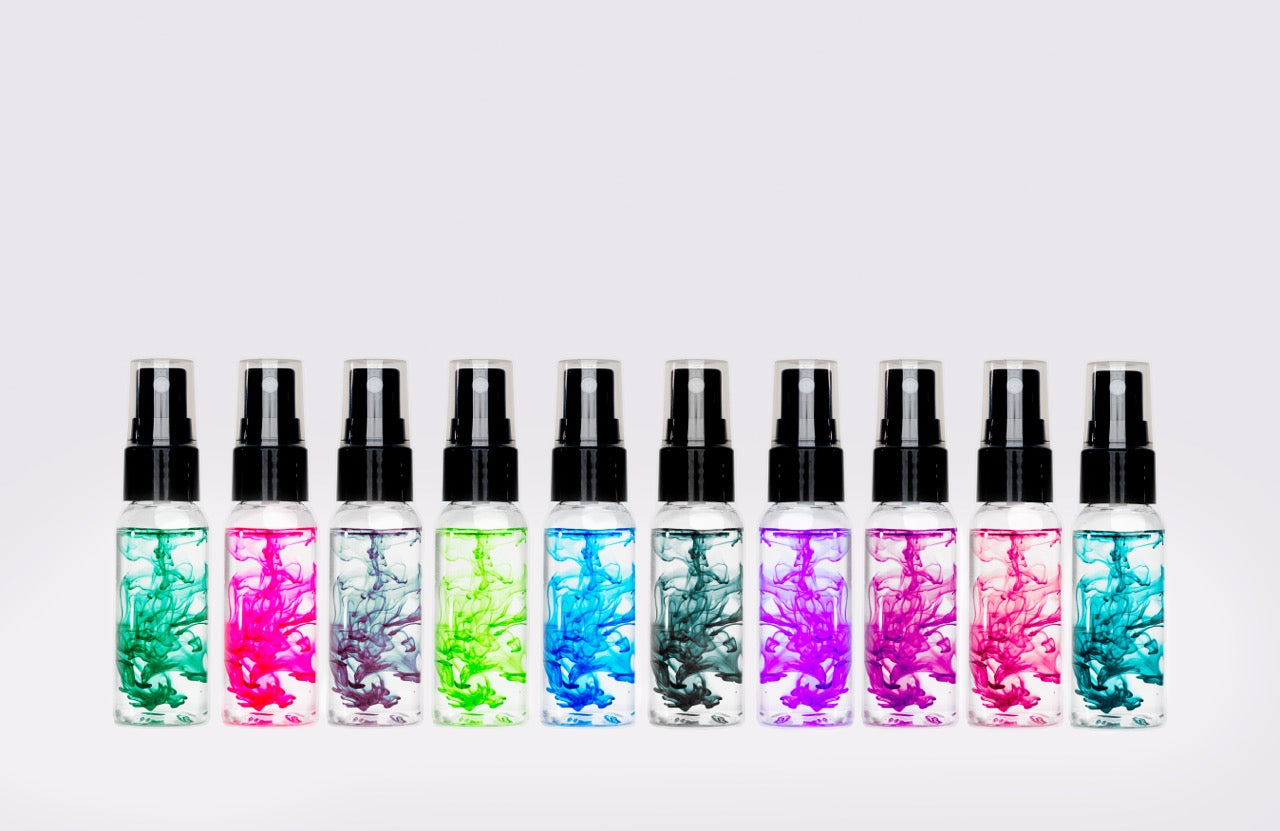 Mini Spray or Lotion Bottles (set of 10)