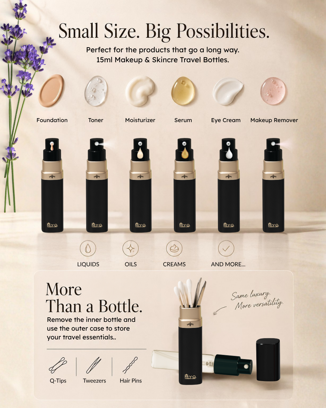 The Travel Containers