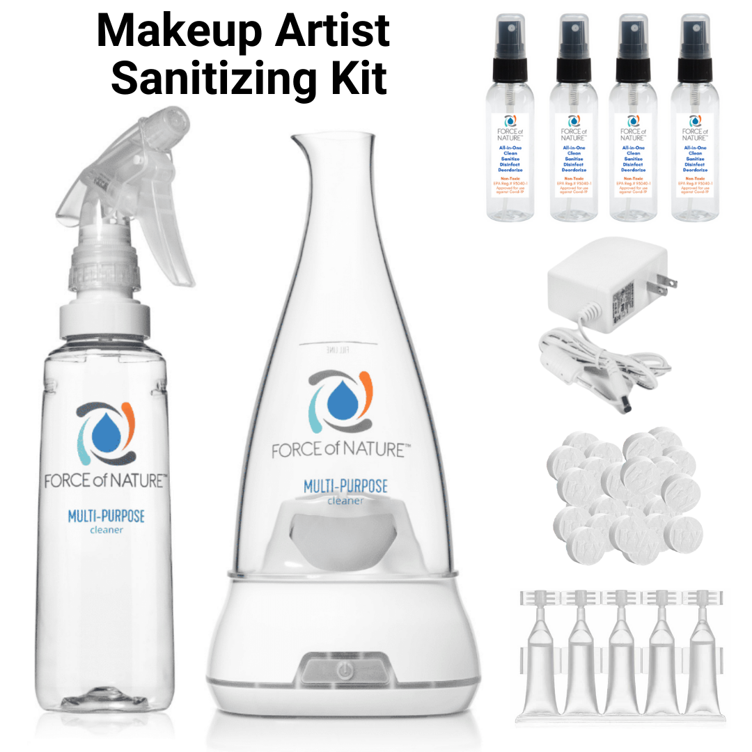 Force of Nature: Makeup Artist Sanitizing Kit